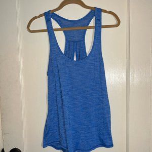 lululemon Women's cotton blue Tank Top; size medium